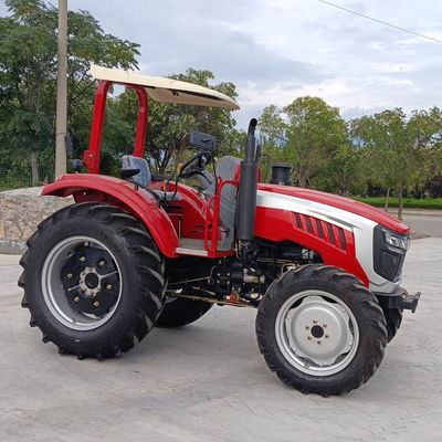 Tractor de granja agrícola de dirección hidráulico 100HP 4x4 Mini Tractor