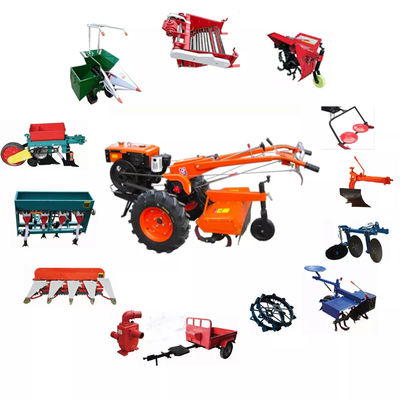 Paseo de la rueda de Agricultrue 2 detrás de la sierpe multifuncional del poder de Motocultor del tractor