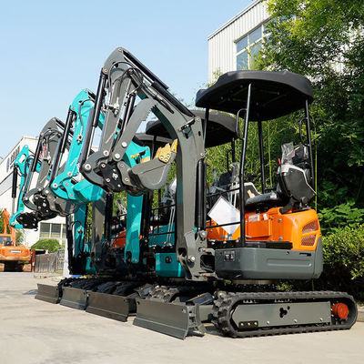 Mini Crawler Excavator 1 tonelada 2 toneladas