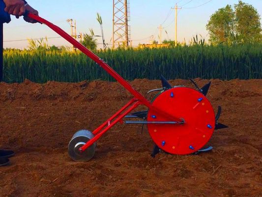 Empuje el cultivo manualmente del plantador de la semilla del maíz del SGS del equipo de las herramientas para el llano