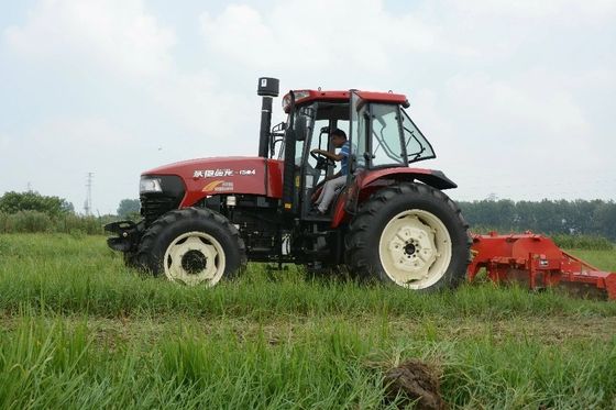 Tractor agrícola de la refrigeración por agua del motor del euro III del tractor de granja 130HP