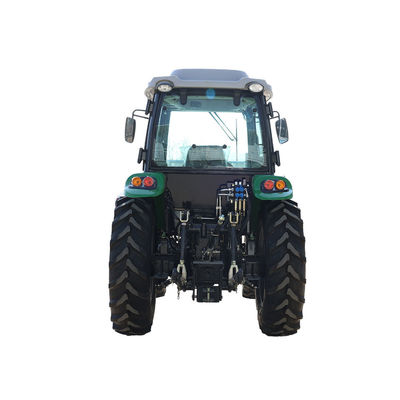 Tractor de granja agrícola 4WD con el cargador para el buen funcionamiento