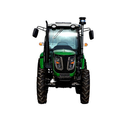 Tractor de granja agrícola 4WD con el cargador para el buen funcionamiento