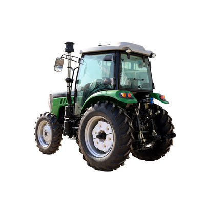 Tractor de granja agrícola 4WD con el cargador para el buen funcionamiento