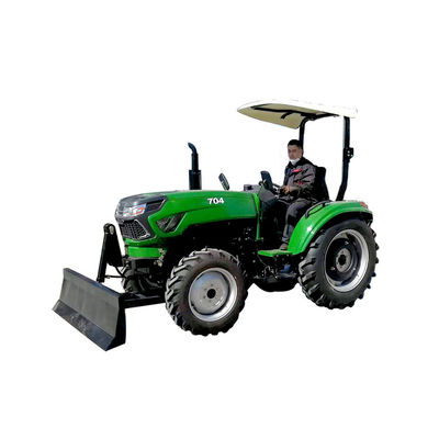 Tractor de 70HP Front Loader Trailer Four Wheel con las piezas de maquinaria agrícola