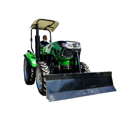 Tractor de 70HP Front Loader Trailer Four Wheel con las piezas de maquinaria agrícola