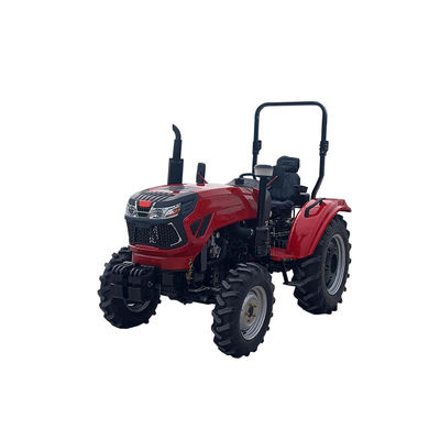 tractor azul agrícola de 4 ruedas del tractor de granja 4wd 60hp con las piezas
