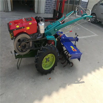 Motocultor de la rueda del tractor de granja que camina 22HP dos con el arado de disco