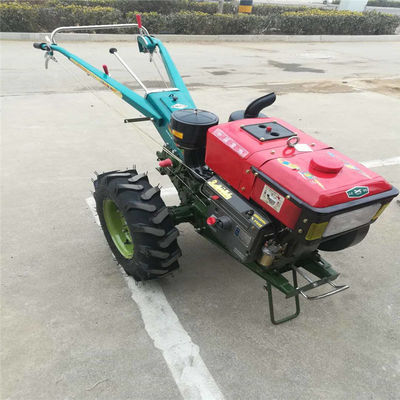 Motocultor de la rueda del tractor de granja que camina 22HP dos con el arado de disco