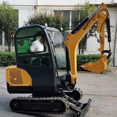 taladro de 1.2ton Mini Hydraulic Excavator Mini Digger en máquina de excavación auto