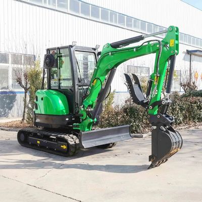 excavador Hydraulic Energy Saving Mini Powerful de la correa eslabonada de 2800m m