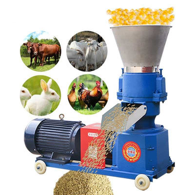 Modelo manual del motor diesel de la máquina de la pelotilla de la comida de pescados de la pequeña escala
