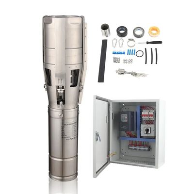 Bomba de agua de Agriculture Solar Powered del regulador de Mppt IP68 con los paneles solares