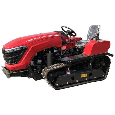 Impulsión Mini Tiller Machine For Planter del engranaje del tractor de granja de la correa eslabonada 15KM/H