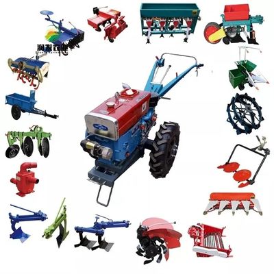 Marcha atrás Mini Two Wheel Tractor Compact 8hp flexible Mini Tractor