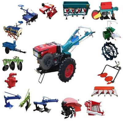 Marcha atrás Mini Two Wheel Tractor Compact 8hp flexible Mini Tractor